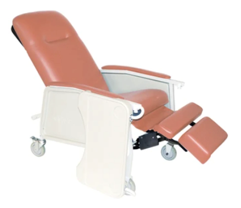 Image FAUTEUIL GÉRIATRIQUE INCLINABLE 3 POSITIONS ROSEWOOD